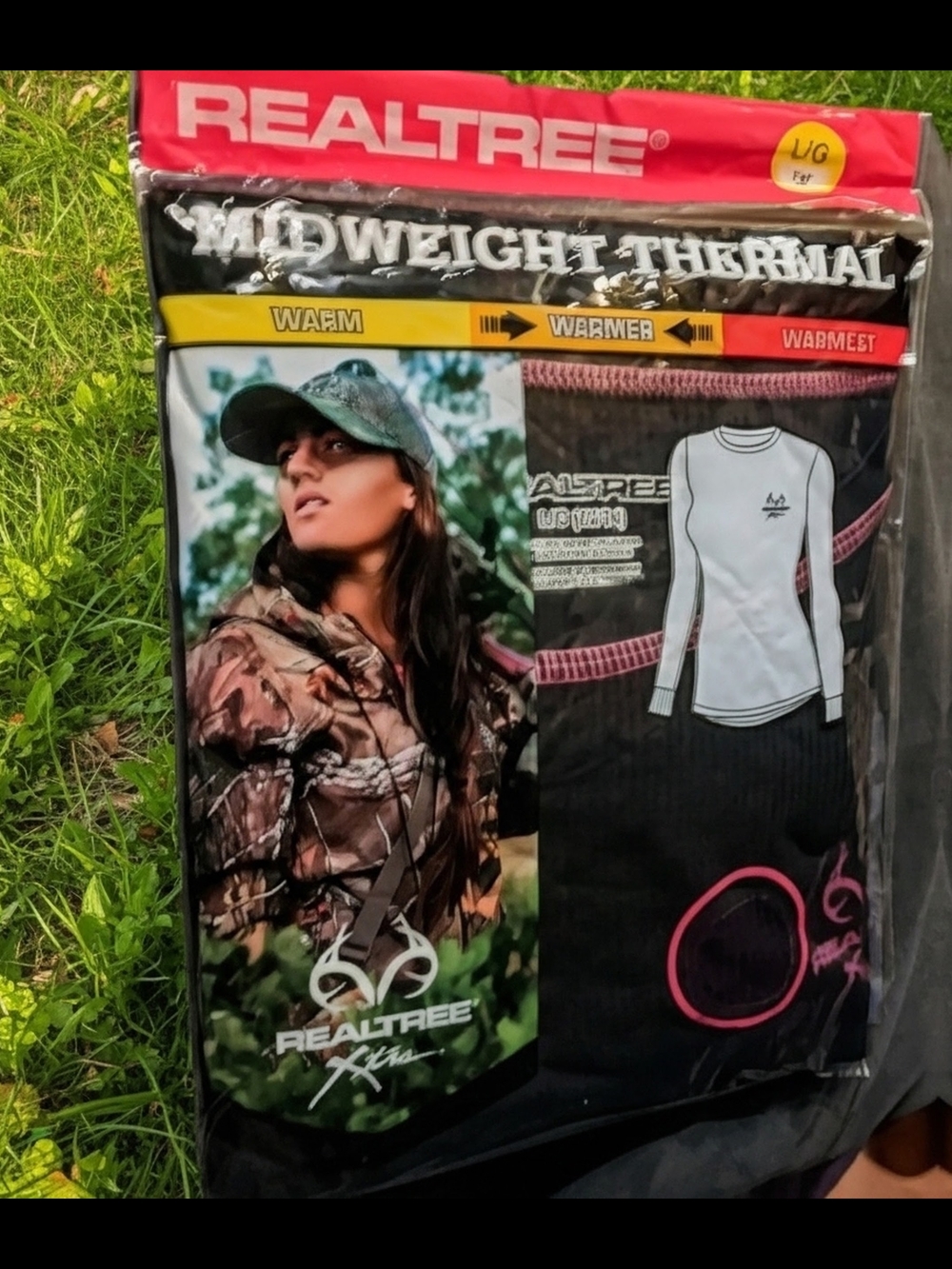 Realtree Thermal Long Sleeve Top - Size Large